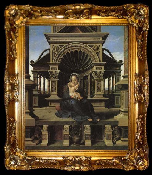 framed  Bernard van orley The Virgin of Louvain, ta009-2
